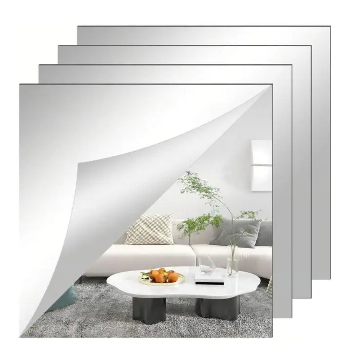 Self-adhesive DIY mirror – Flexible & decorative