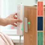 Self-adhesive socket holder - no drilling & flexible use