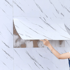 Elegant Self-Adhesive Marble PVC Floor Tiles