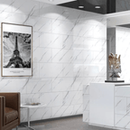 Elegant Self-Adhesive Marble PVC Floor Tiles