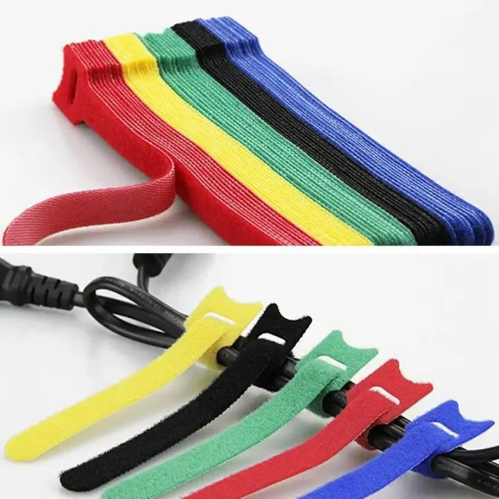 Self-adhesive & Reusable Cable Organizer (50 pieces)