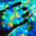 Self-luminous stones – For creative garden design & decoration in the house
