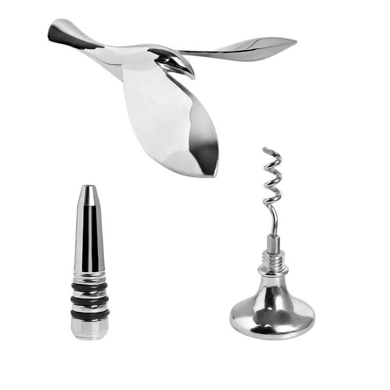 Self-balancing design bottle opener in bird look
