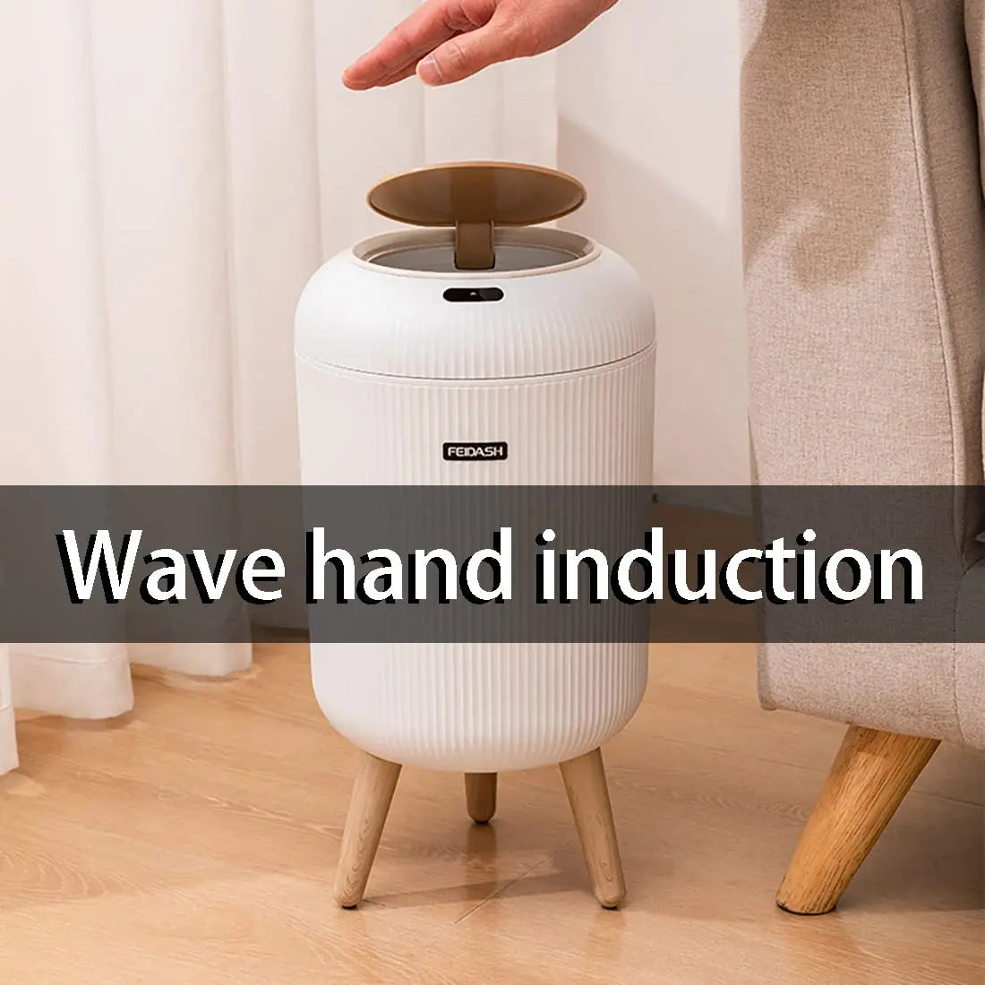 Sensor Trash Can – Odor-Proof & Stylish in Design