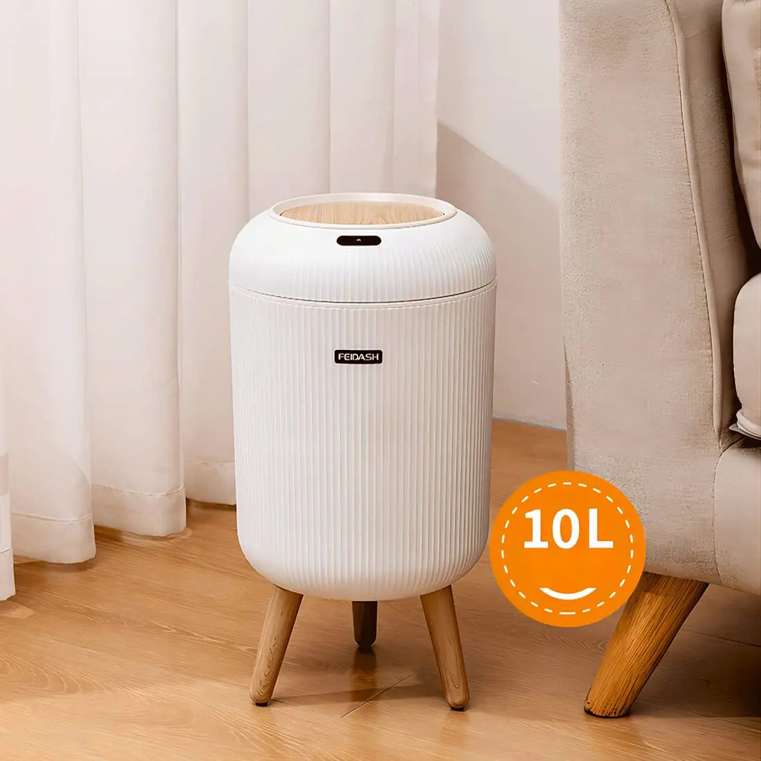 Sensor Trash Can – Odor-Proof & Stylish in Design