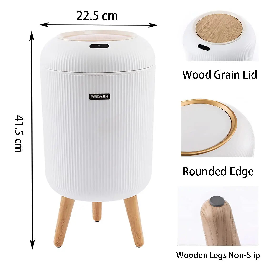 Sensor Trash Can – Odor-Proof & Stylish in Design