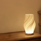 Designer LED table lamp with soft light for cozy interiors