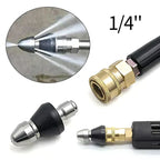 Drain cleaning tool High pressure nozzle