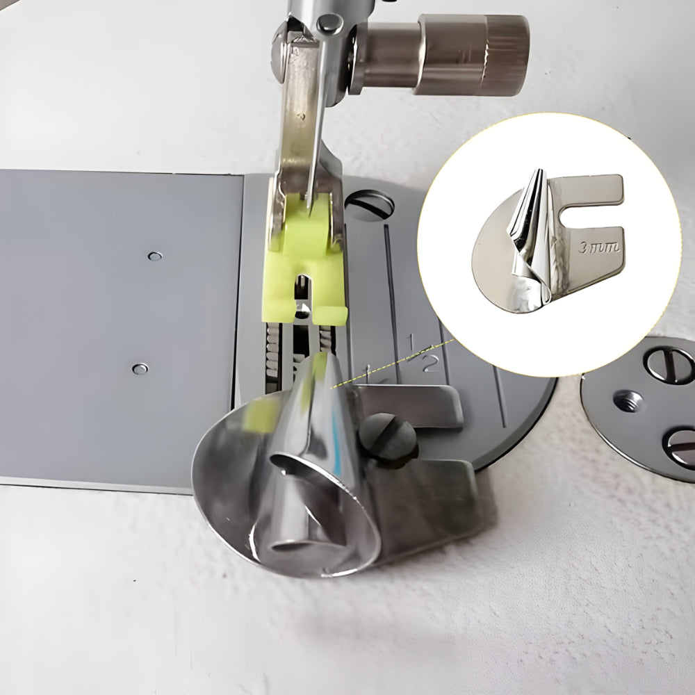 Sewing Machine Stainless Steel Hemmer Foot Set