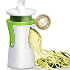 VeggiTwist Spiral Cutter | For Vegetables & Cheese | Manual & Compact | Stainless Steel & BPA-free Plastic