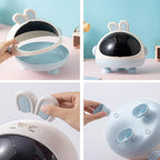 Mini Rabbit Desktop Storage Trash Bin