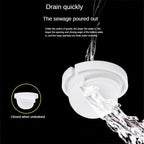 Universal Easy Drain Foldable Pipe