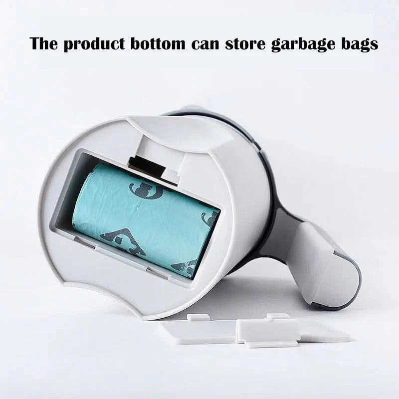 Hygienic cat scoop with odour-stop function