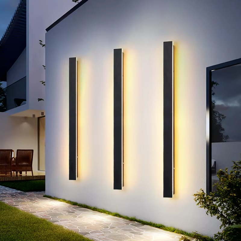 Elegant Outdoor Waterproof LED Wall Light