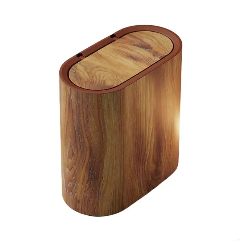 EcoHide Compact Trash Can with Hidden Lid