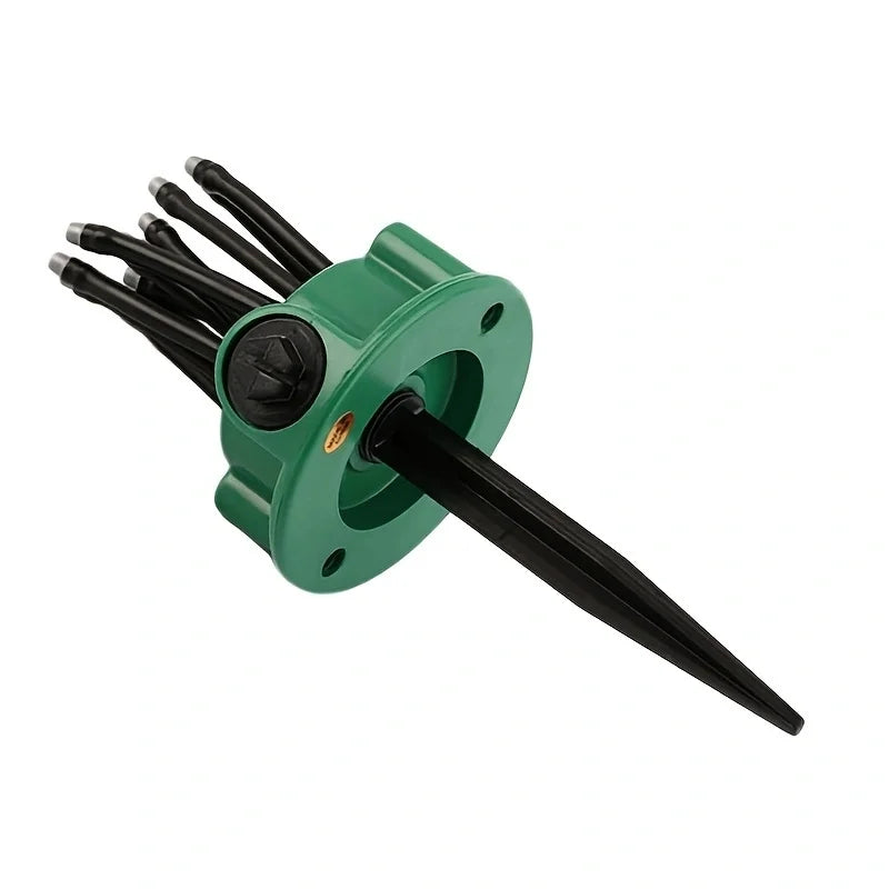 12-in-1 Garden Irrigation System – Adjustable Sprinkler with 360-Degree Irrigation