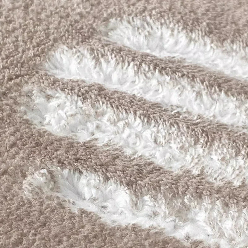 Modern Irregular Thick Plush Rug for Living Room Bedroom Lounge and Study Room