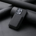 MagSafe Wallet Phone Case with Carbon Fiber Protection