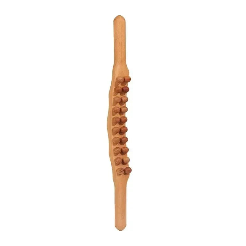 Luxury wooden Gua Sha massage stick | Promotes blood circulation & muscle relaxation