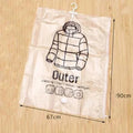 VACUUM STORAGE BAGS – Hanging Vacuum Storage Bags for Clothes – Space Saving & Dustproof (Set of 3)