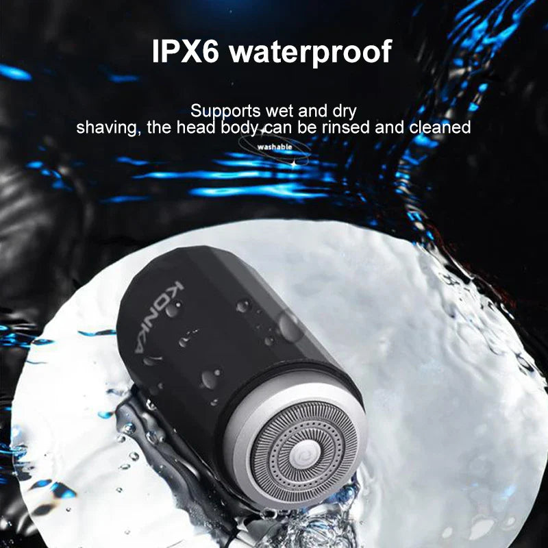Rechargeable Mini Waterproof Electric Razor