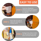 Refrigerator Door Organizer Clip
