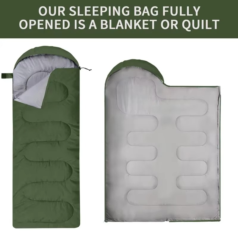 Ultralight Waterproof 4 Season Camping Sleeping Bag for Backpacking and Hiking