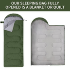 Ultralight Waterproof 4 Season Camping Sleeping Bag for Backpacking and Hiking