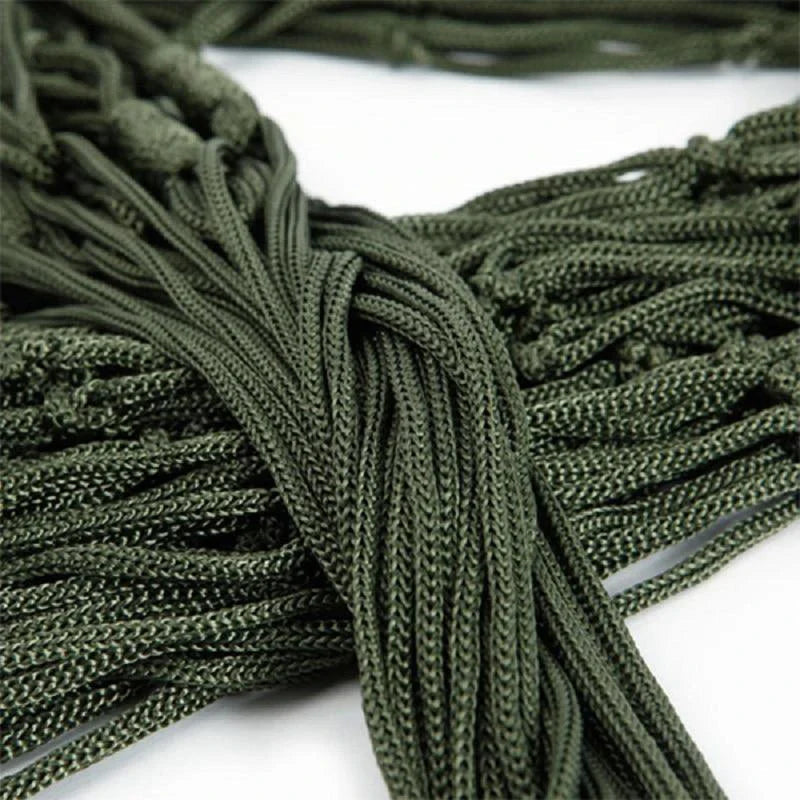 Relaxora Mesh Hammock | Ultralight Nylon Net | Portable & Breathable | For Garden, Camping & Travel