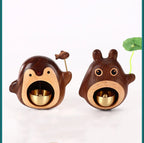 Wooden Penguin Cute Doorbell