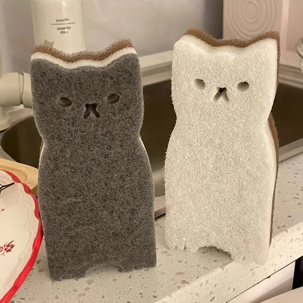 Mini Cat Multi-Purpose Cleaning Sponge