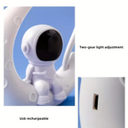 Astronaut Moon Nightlight LED Desk Lamp for Bedroom Décor and Gifts
