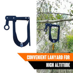 Compact Rope Threading Bracket Clamp