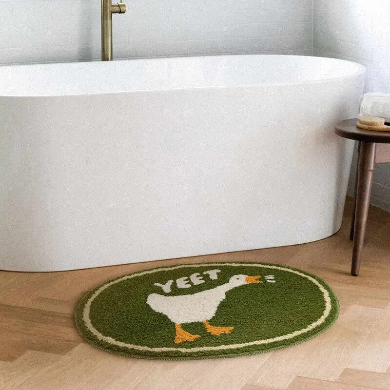 Cute Animal Handmade Bath Mat