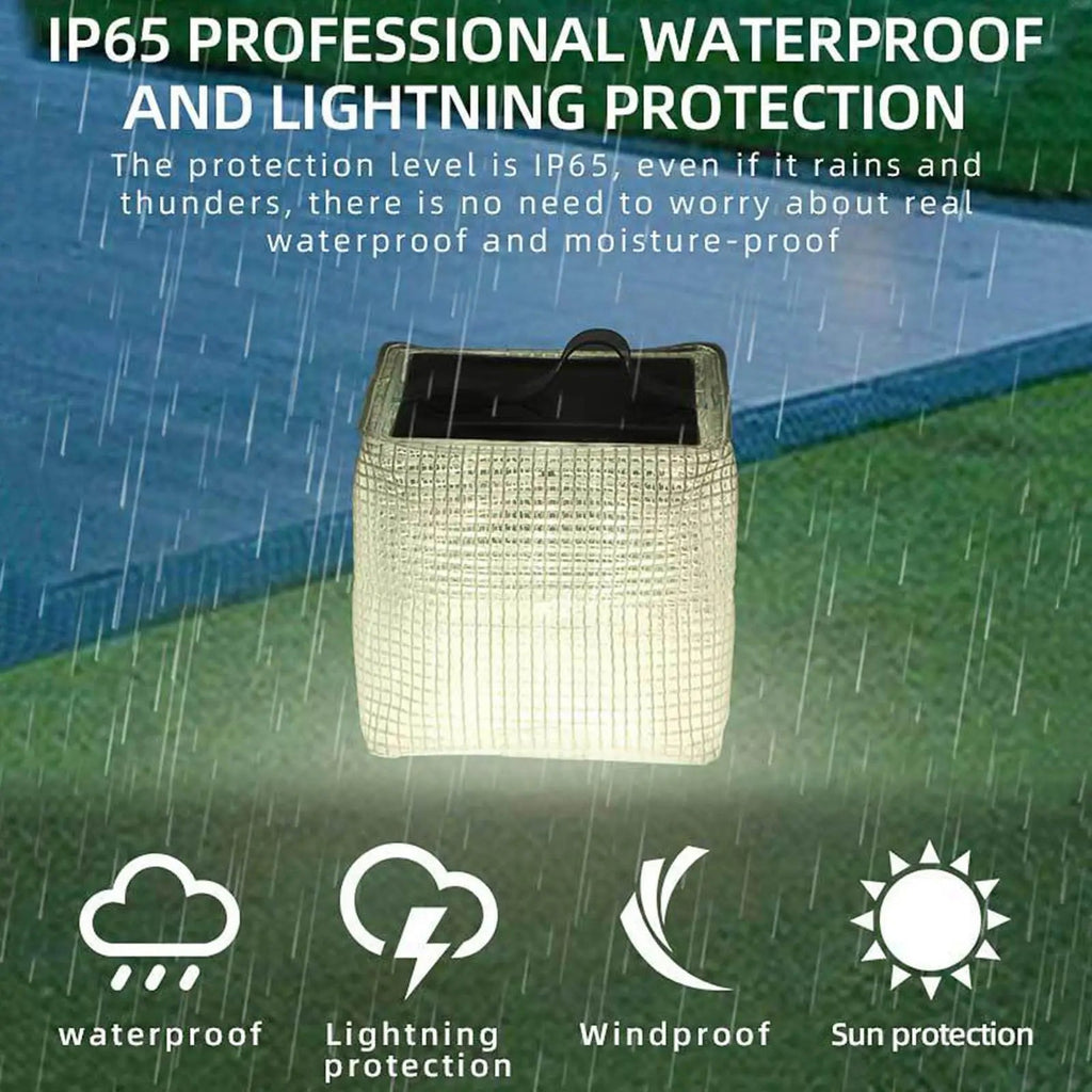 Solar Camping Light LUMORA | Inflatable & Foldable | Solar Powered & Waterproof | Ultralight Outdoor Light