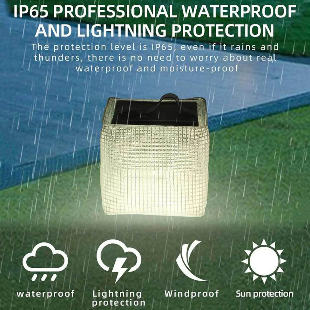 Solar Camping Light LUMORA | Inflatable & Foldable | Solar Powered & Waterproof | Ultralight Outdoor Light