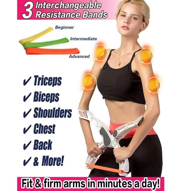 Upper Body and Forearm Strength Training Device for Grip and Wrist Power