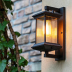 Light-repellent Outdoor Wall Light Metal | Weatherproof IP65 | E27 Socket | For Garden, Gate & Terrace