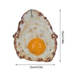 Crispy Fried Egg Wall Sculpture