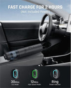 Cordless Handheld Vacuum Cleaner for Effortless Car & Household Cleaning