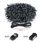 LuminaraX | LED string lights outdoor 24V | 8 lighting modes | Waterproof IP65 | 10–100 m | For garden, home & Christmas decoration