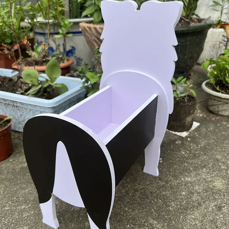 Flower Pot - Pawsome - Dog Plant Container - Various Breeds
