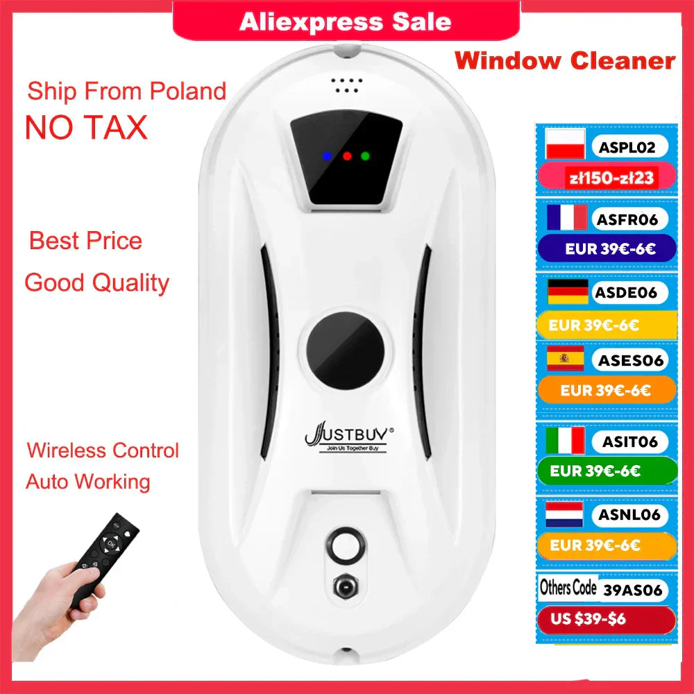 ClearView Window Cleaning Robot | Smart, Efficient & Safe