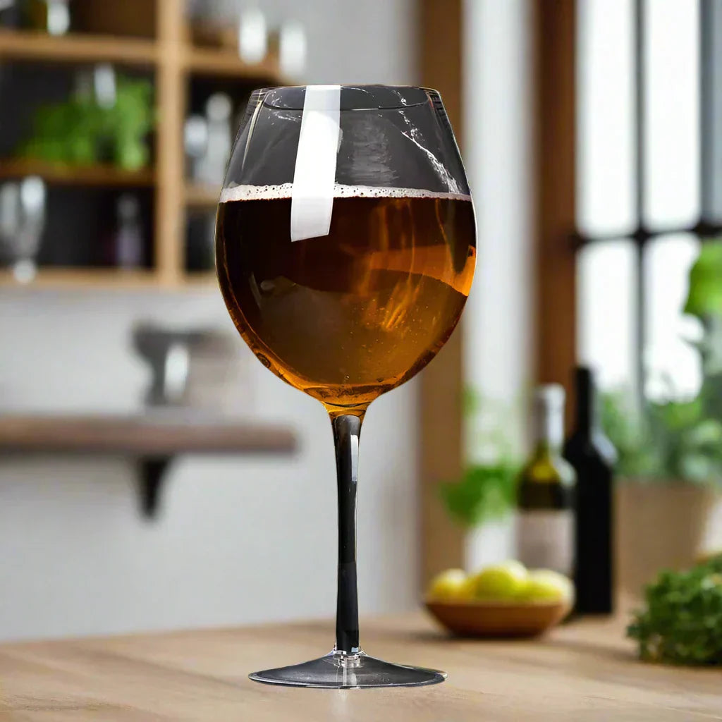 Huge 106 Oz Wine Glass and Beer Mug Combo - 3000ML Extra Large Crystal Glass for Parties, Weddings, and Celebrations