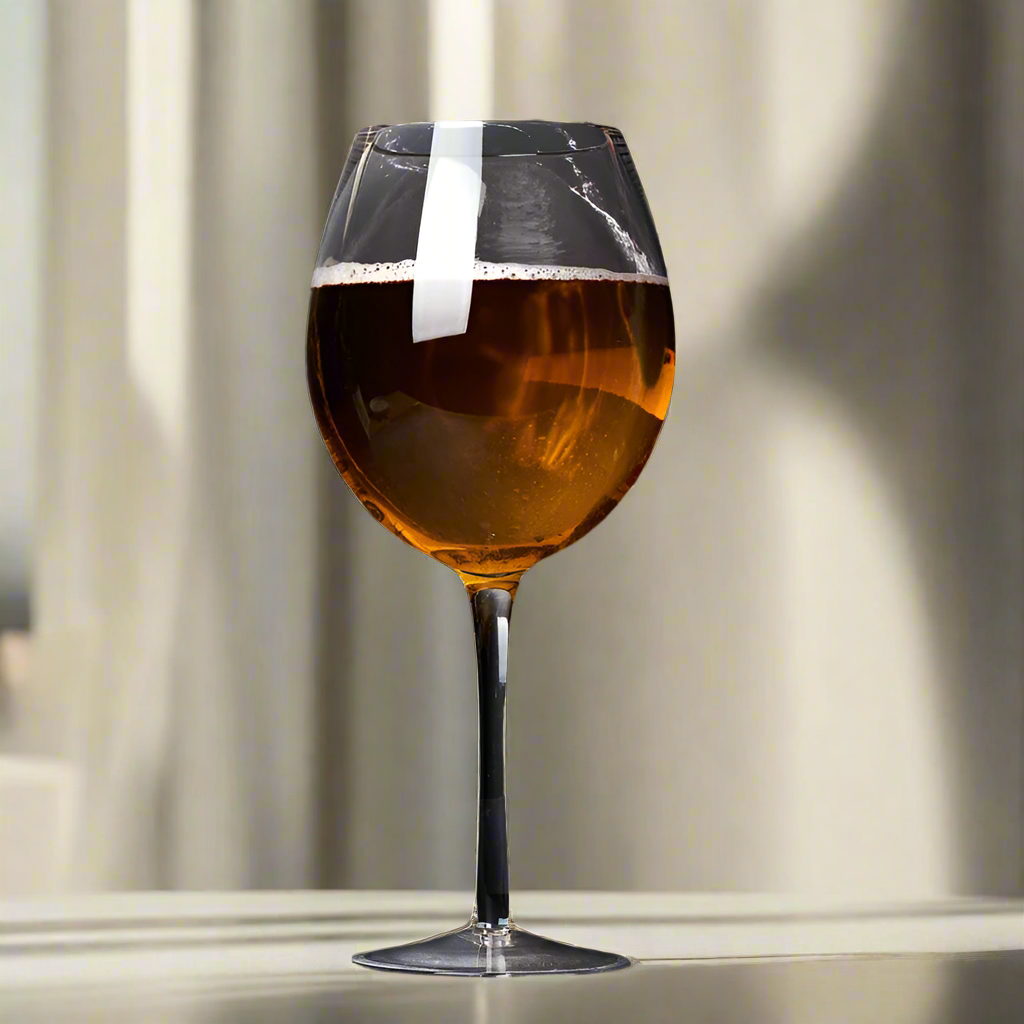 Huge 106 Oz Wine Glass and Beer Mug Combo - 3000ML Extra Large Crystal Glass for Parties, Weddings, and Celebrations