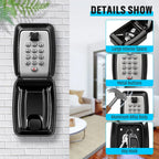 Waterproof Wall-Mounted Key Safe Box | Secure, Durable & Ideal for Outdoor Use