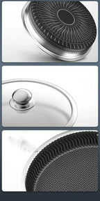 SmartSlick - Antibacterial Oil-Saving Cooking Pan with Non-Stick Coating