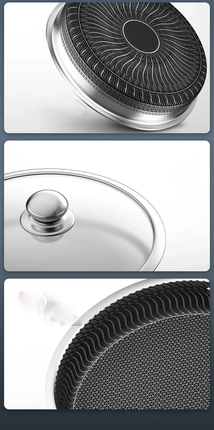 SmartSlick - Antibacterial Oil-Saving Cooking Pan with Non-Stick Coating