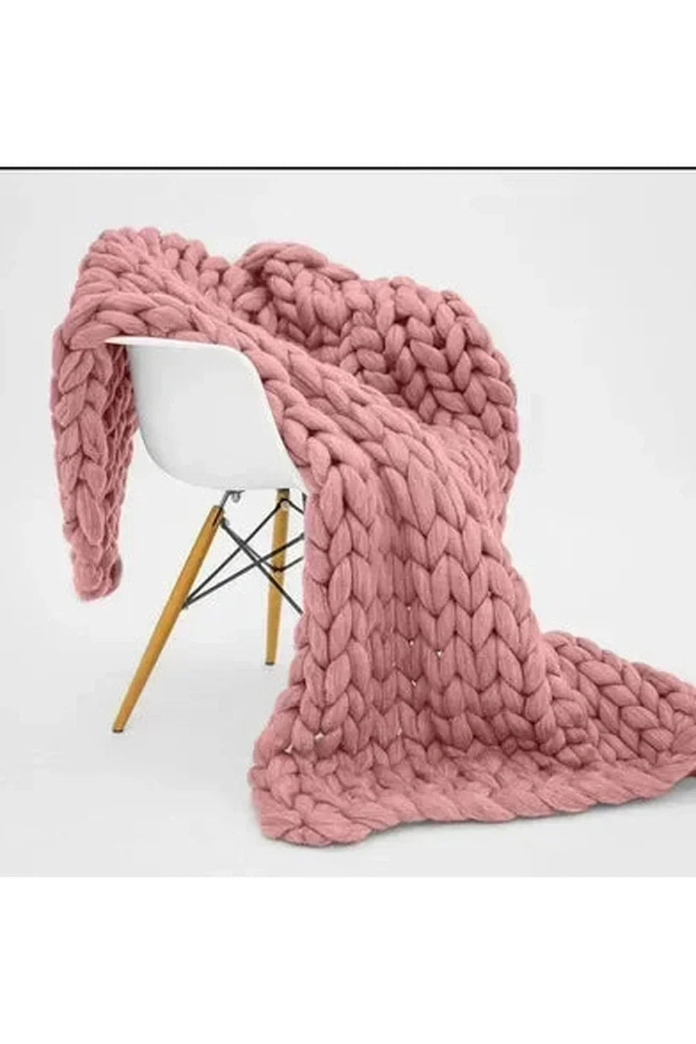 Cozy Knit Chunky Blanket