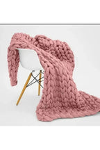 Cozy Knit Chunky Blanket